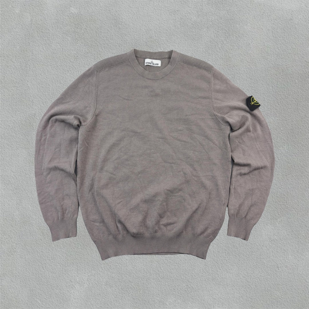 Light Brown Stone Island Jumper - Men L - Very Good - Revaleur