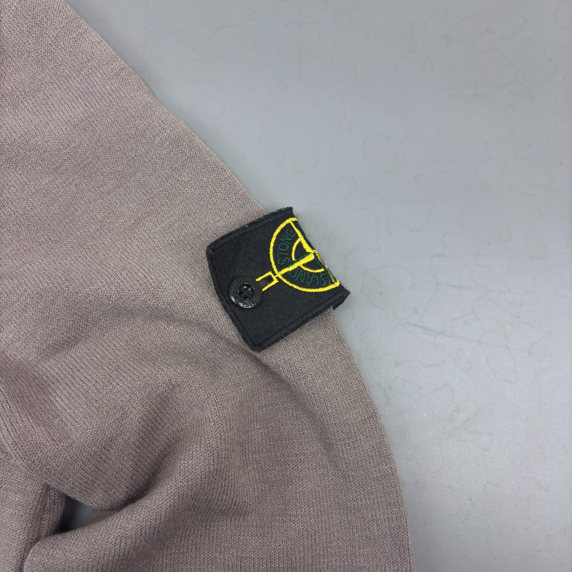 Light Brown Stone Island Jumper - Men L - Very Good - Revaleur