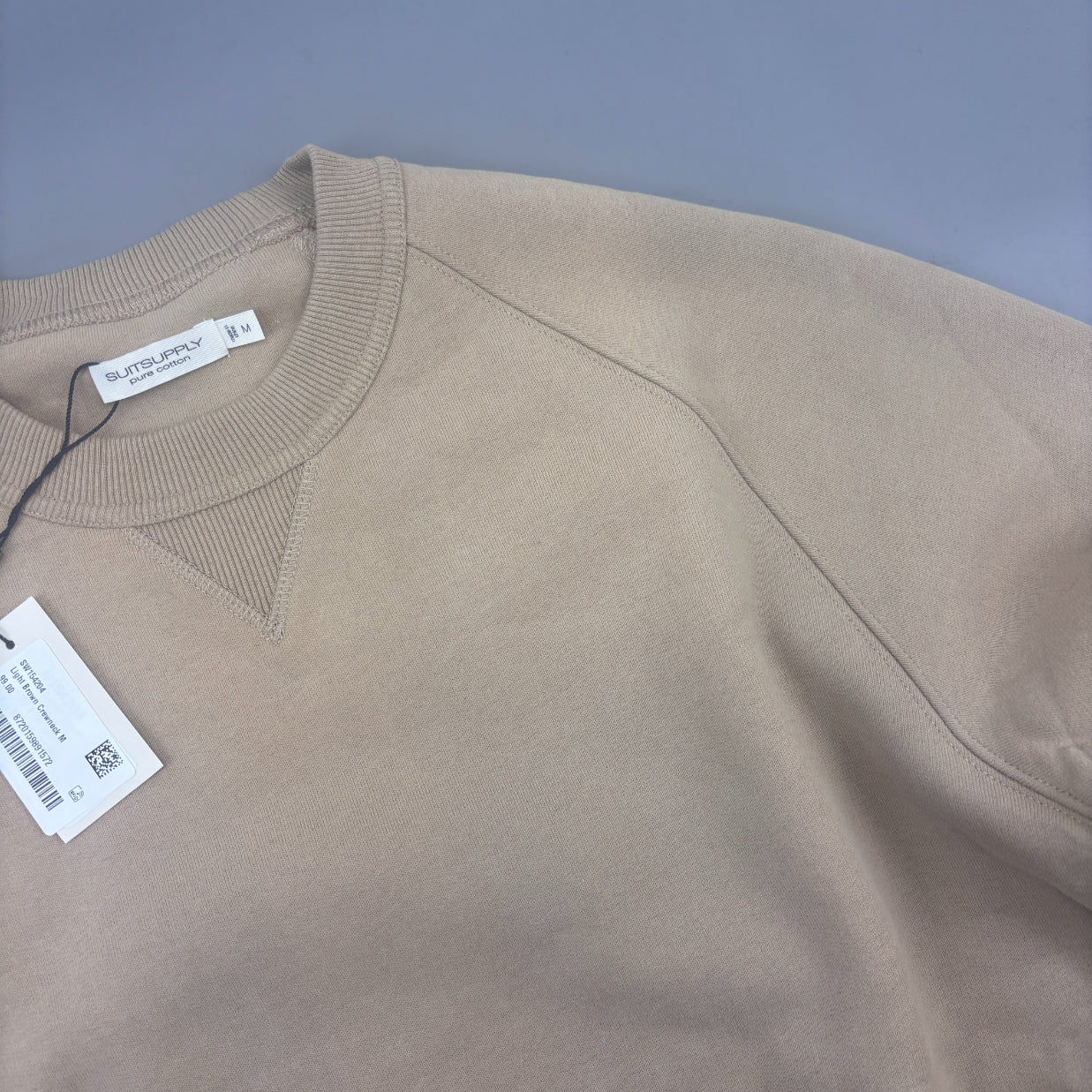 Light Brown Suitsupply Jumper - Men M - New With Tags - Revaleur