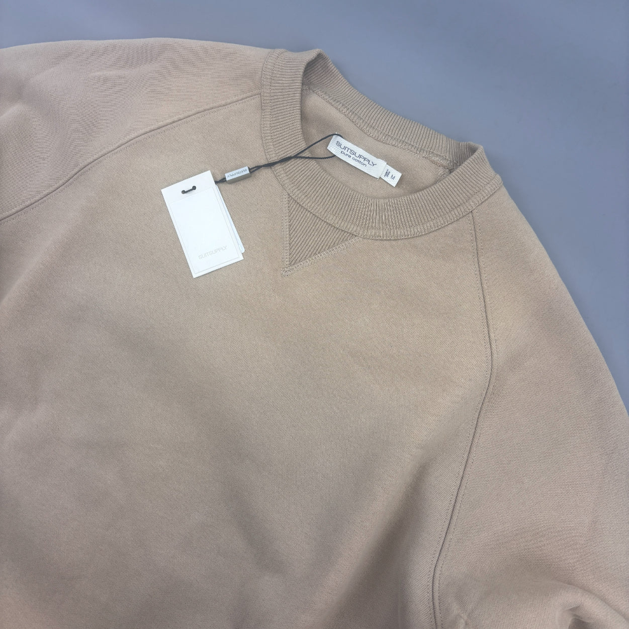 Light Brown Suitsupply Jumper - Men M - New With Tags - Revaleur