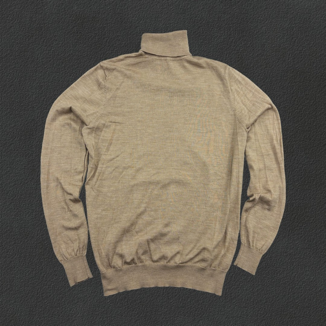 Light Brown Suitsupply Turtleneck - Men S - Very Good - Revaleur