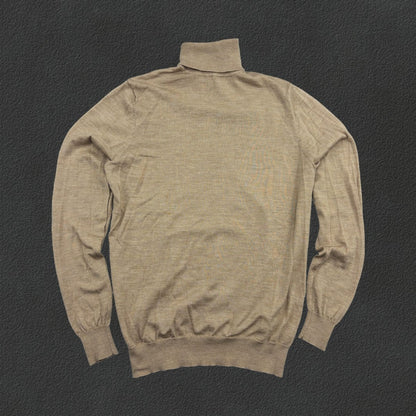 Light Brown Suitsupply Turtleneck - Men S - Very Good - Revaleur