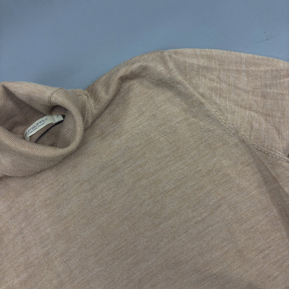 Light Brown Suitsupply Turtleneck - Men S - Very Good - Revaleur