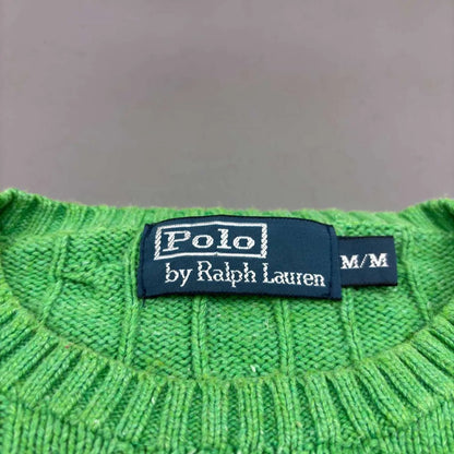 Light Green Knitted Sweater - M - Excellent Condition - Revaleur