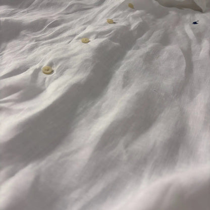 Linen White Polo Shirt Ralph Lauren - XL - New, Never Worn - Revaleur