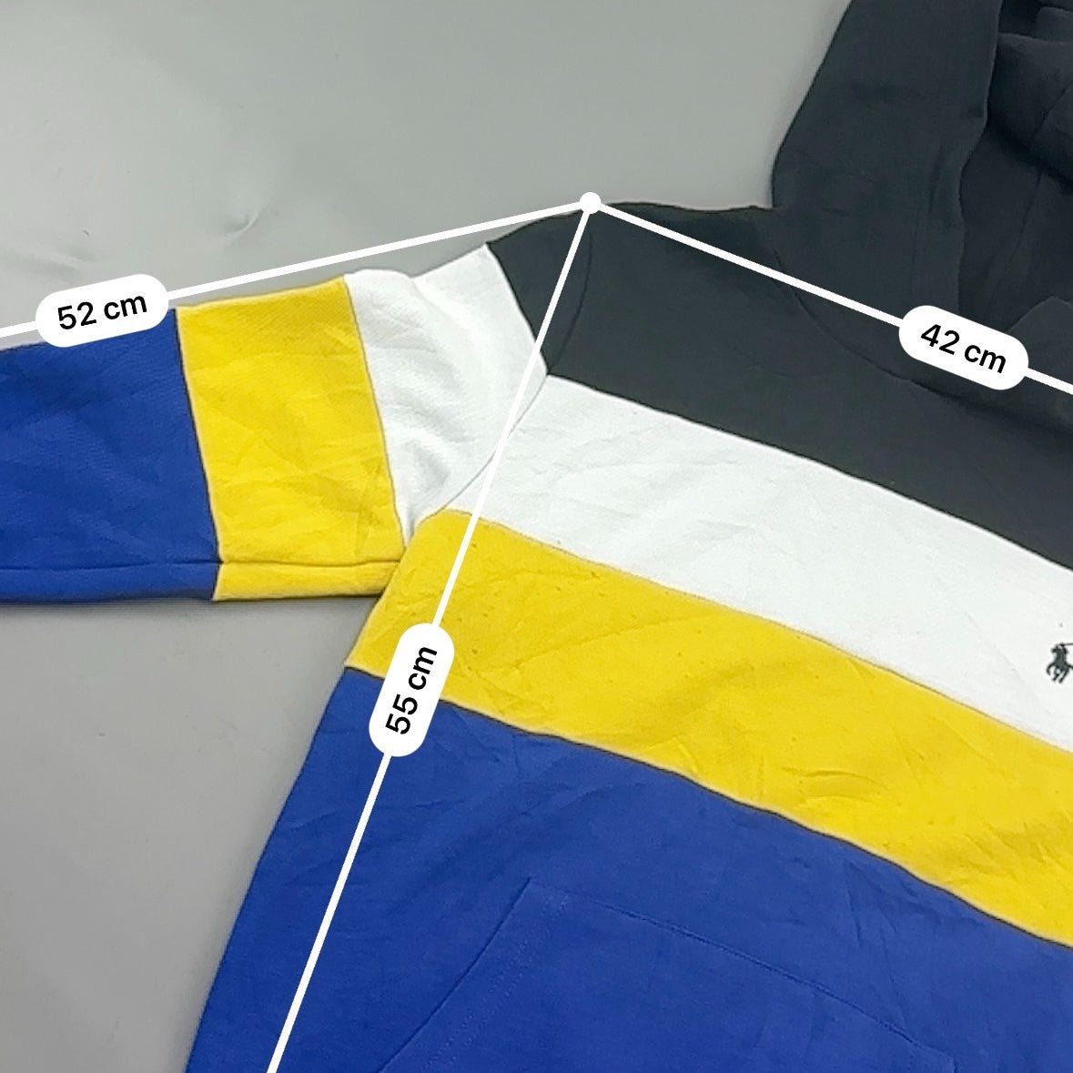 Multi Ralph Lauren Hoodie - Men M - Very Good - Revaleur