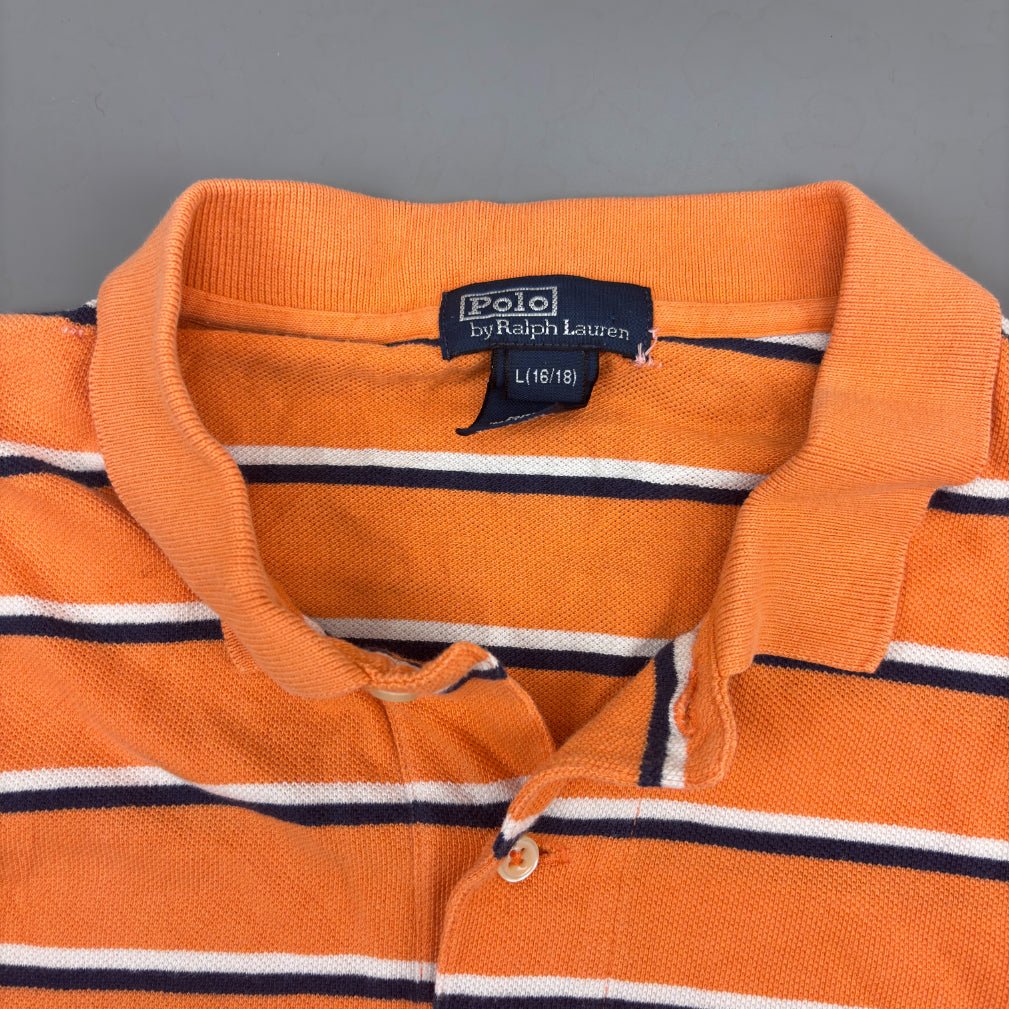 Multi Ralph Lauren Polo Shirt - Boys L - Very Good - Revaleur