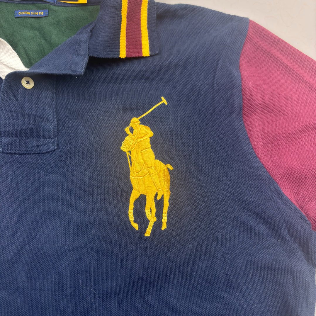Multi Ralph Lauren Polo Shirt - Men S - Very Good - Revaleur