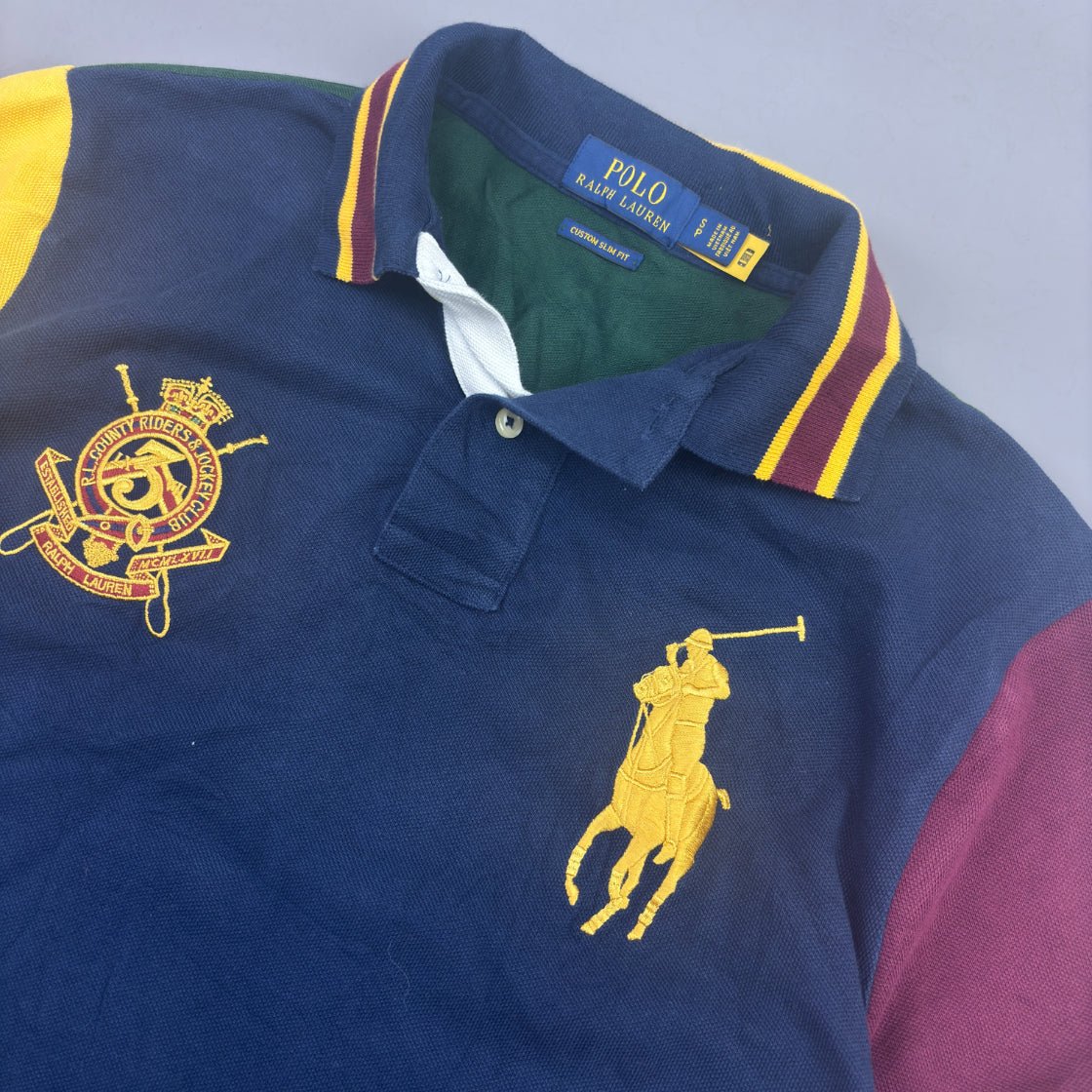 Multi Ralph Lauren Polo Shirt - Men S - Very Good - Revaleur