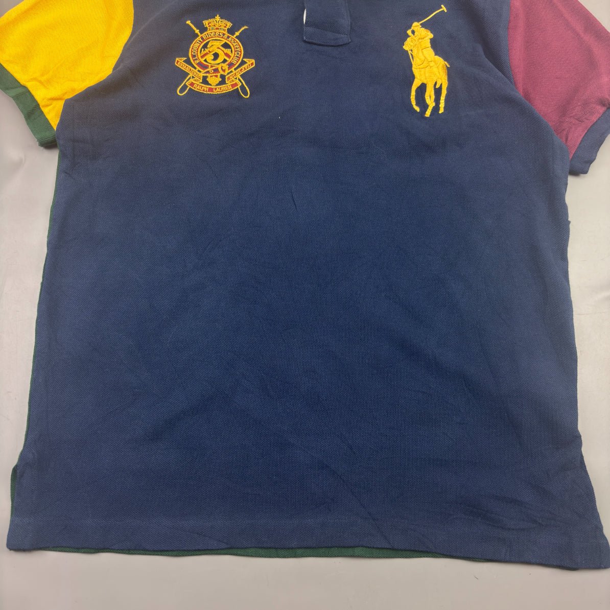 Multi Ralph Lauren Polo Shirt - Men S - Very Good - Revaleur