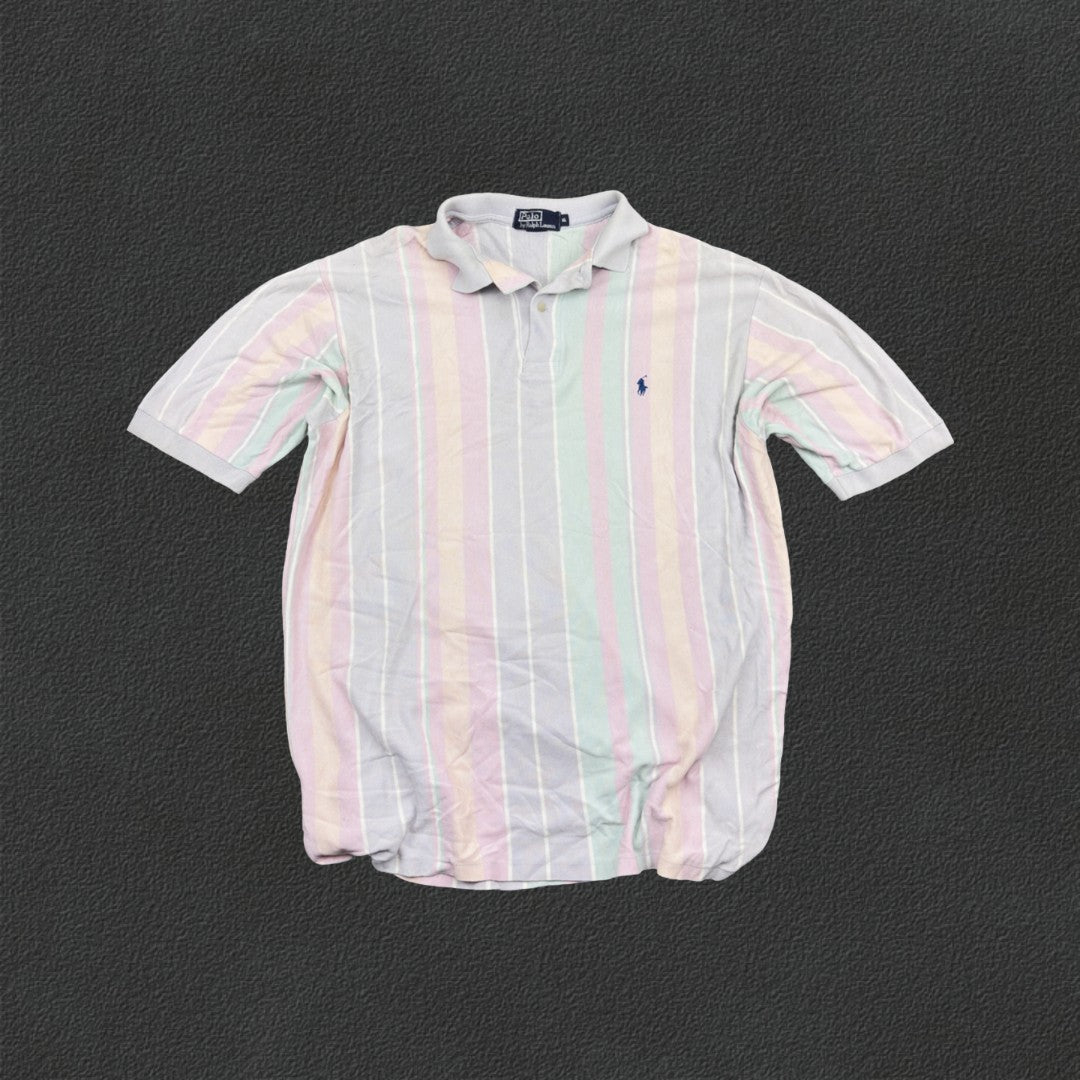 Multi Ralph Lauren Polo Shirt - Men XL - Very Good - Revaleur