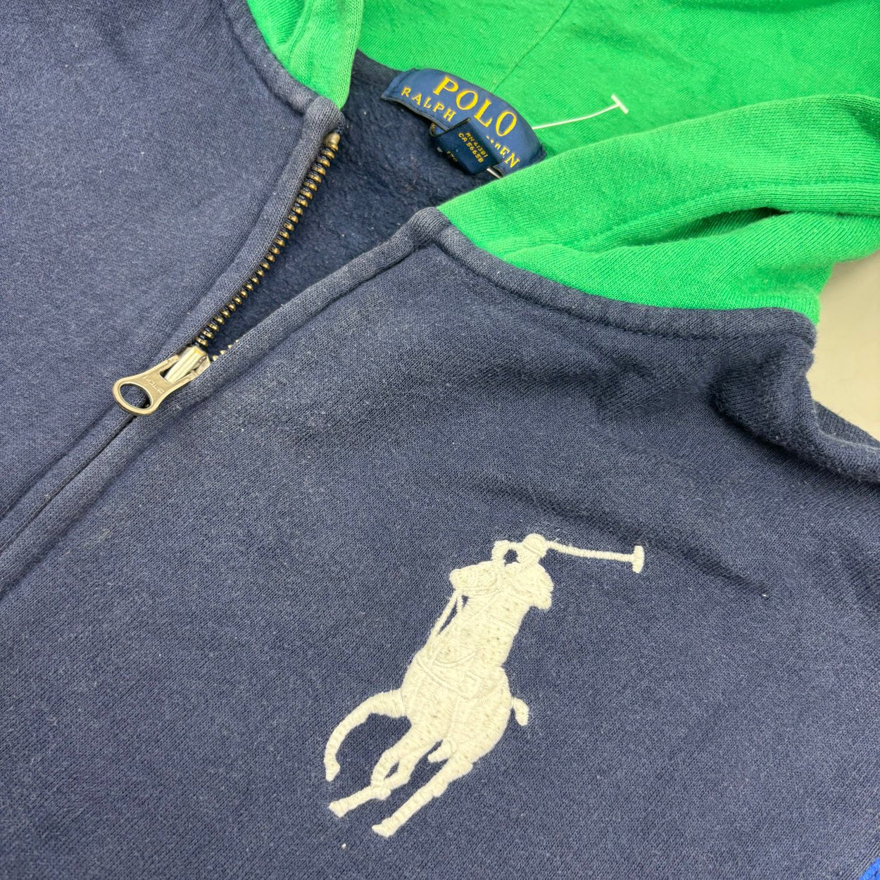 Multi Ralph Lauren Zip Vest - Boys XL - Very Good - Revaleur