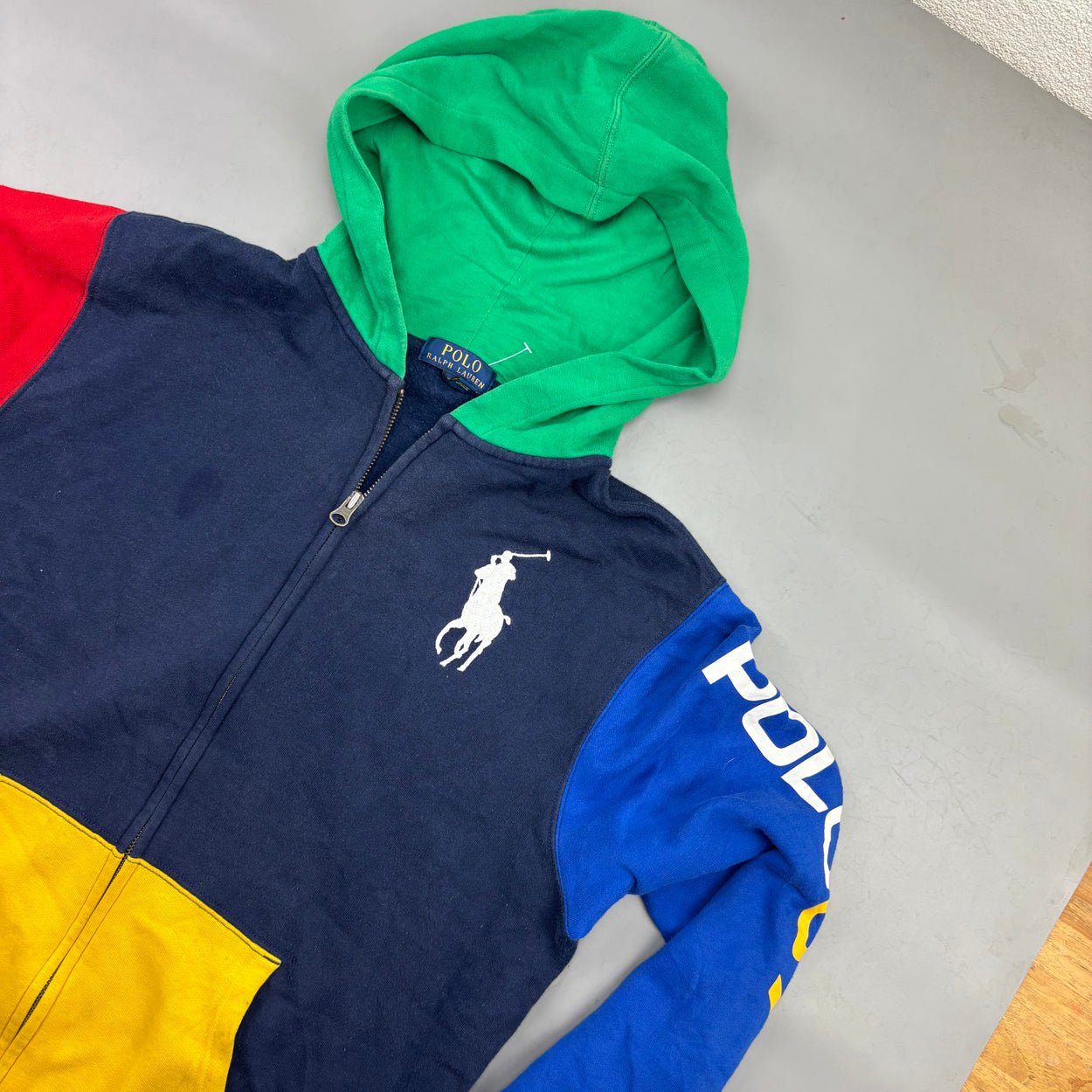 Multi Ralph Lauren Zip Vest - Boys XL - Very Good - Revaleur