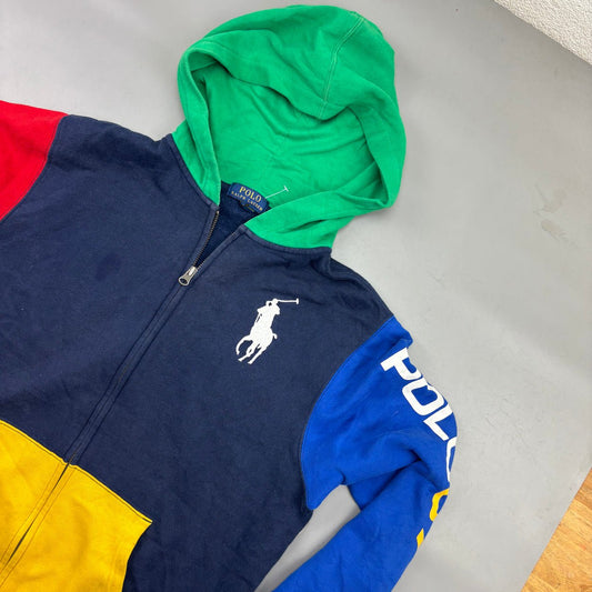 Multi Ralph Lauren Zip Vest - Boys XL - Very Good - Revaleur