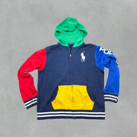 Multi Ralph Lauren Zip Vest - Boys XL - Very Good - Revaleur