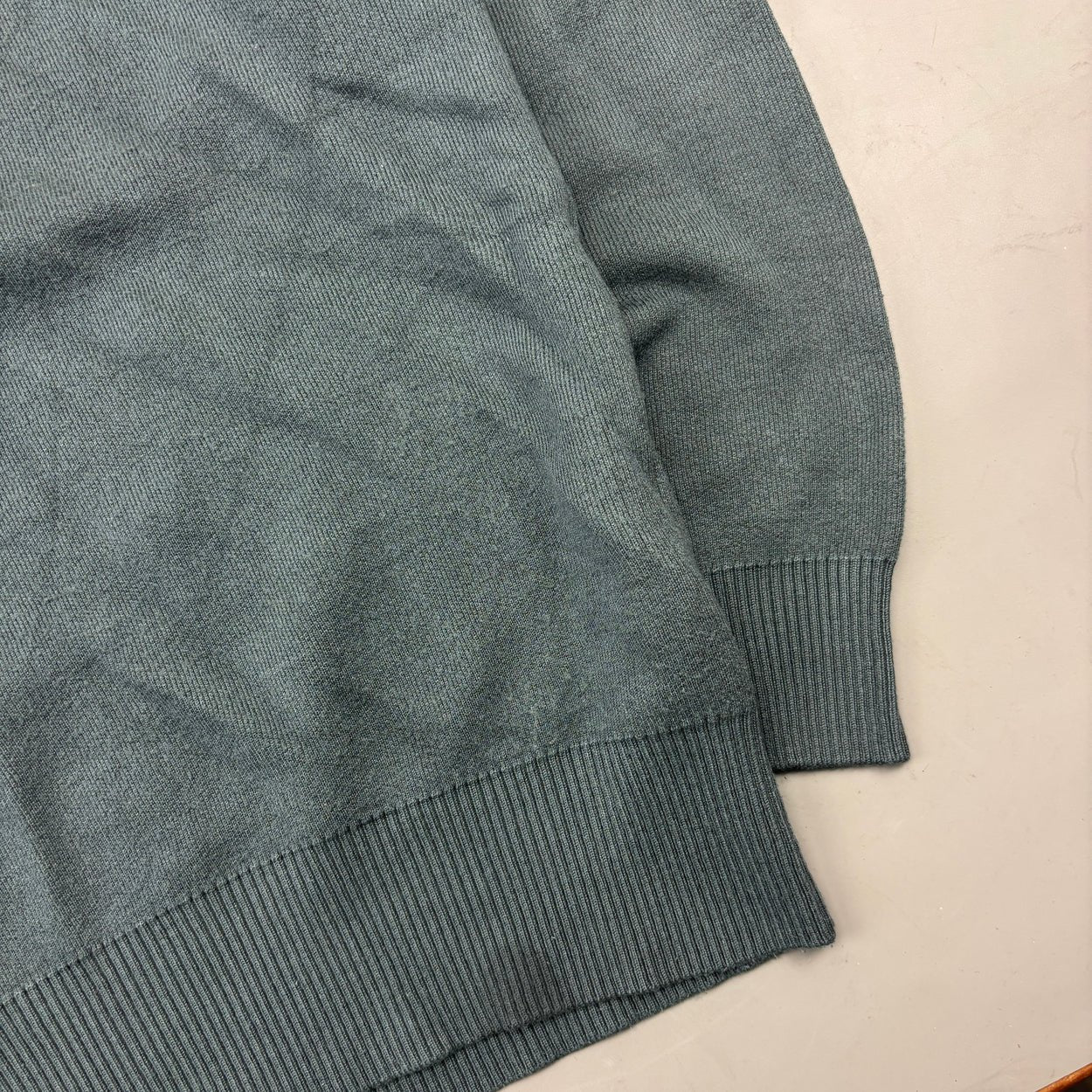 Navy Denham Half Zip - Men M - Very Good - Revaleur