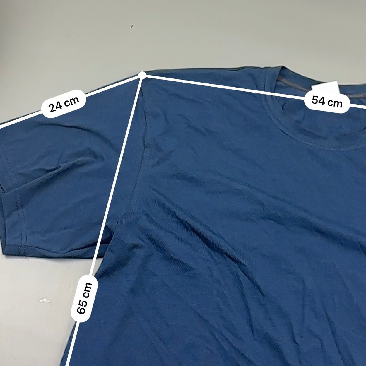 Navy Gymshark Gym Shirt - Men L - New With Tags - Revaleur