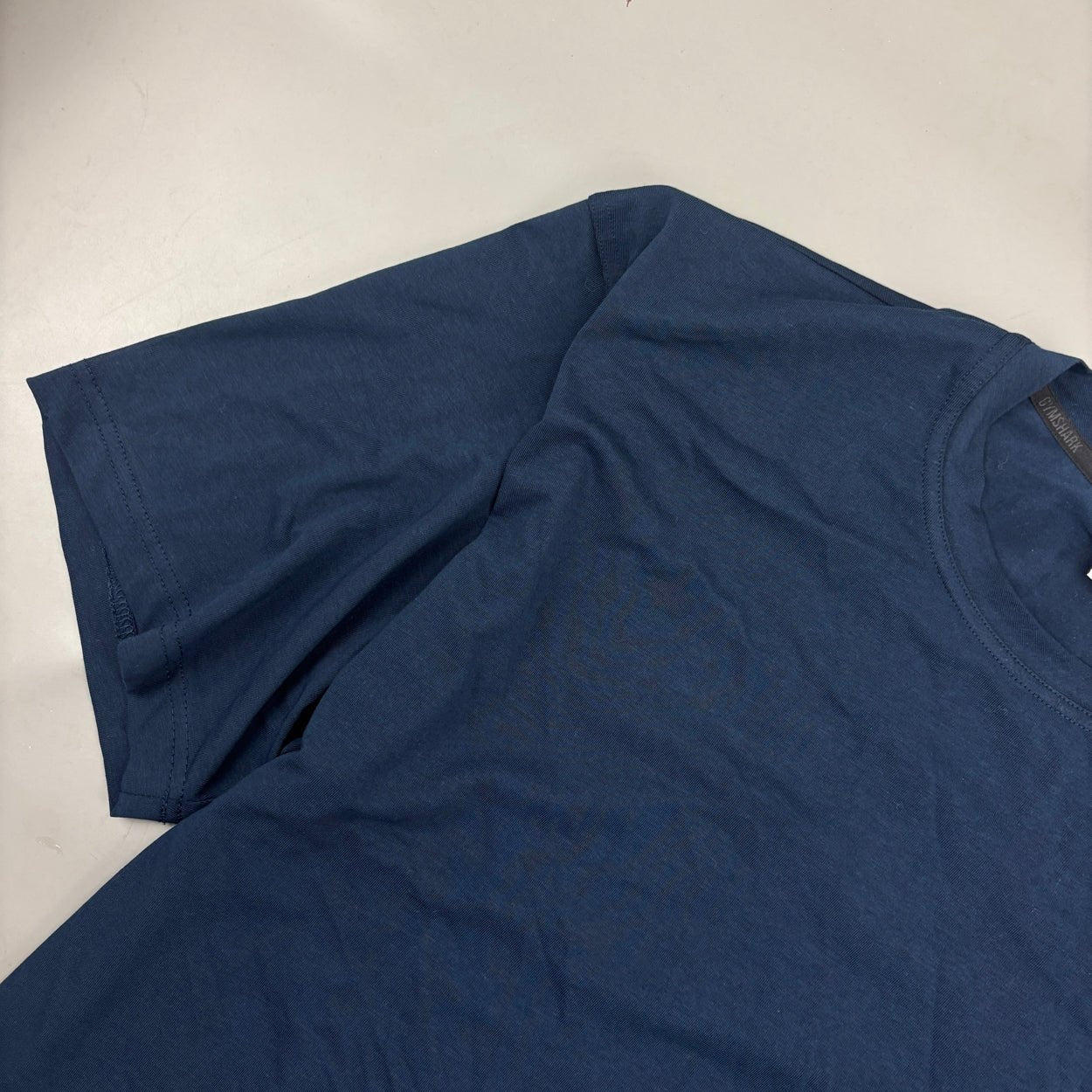 Navy Gymshark Gym Shirt - Men L - New With Tags - Revaleur