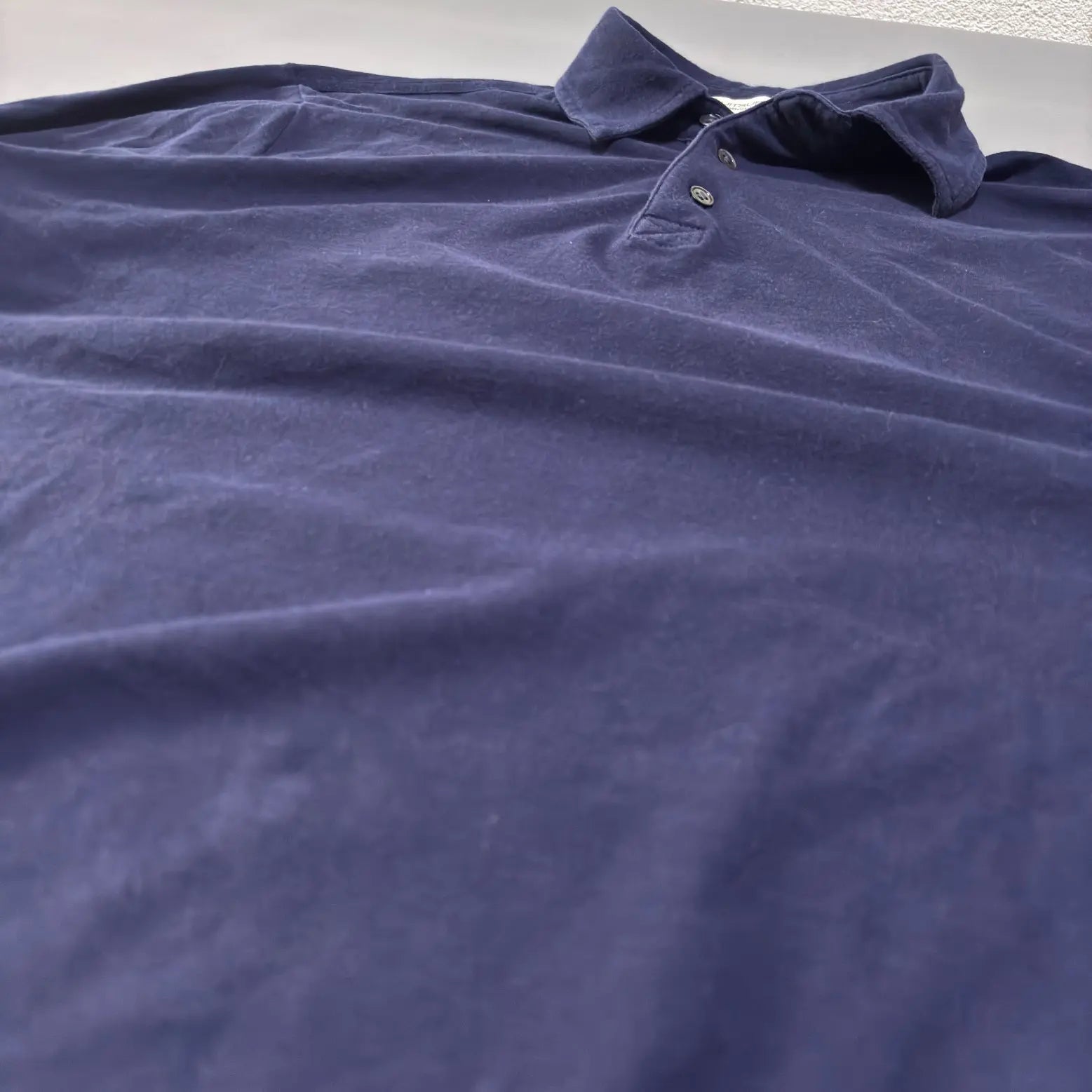 Navy Longsleeve Poloshirt Suitsupply - S - Excellent Condition - Revaleur