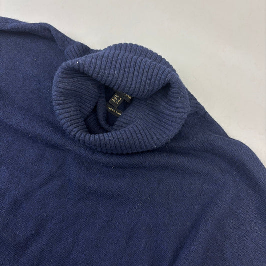 Navy Massimo Dutti Turtleneck - Women S - Very Good - Revaleur