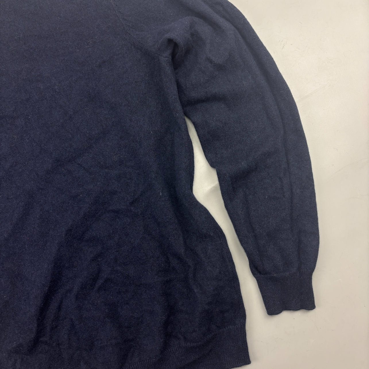 Navy Massimo Dutti Turtleneck - Women S - Very Good - Revaleur