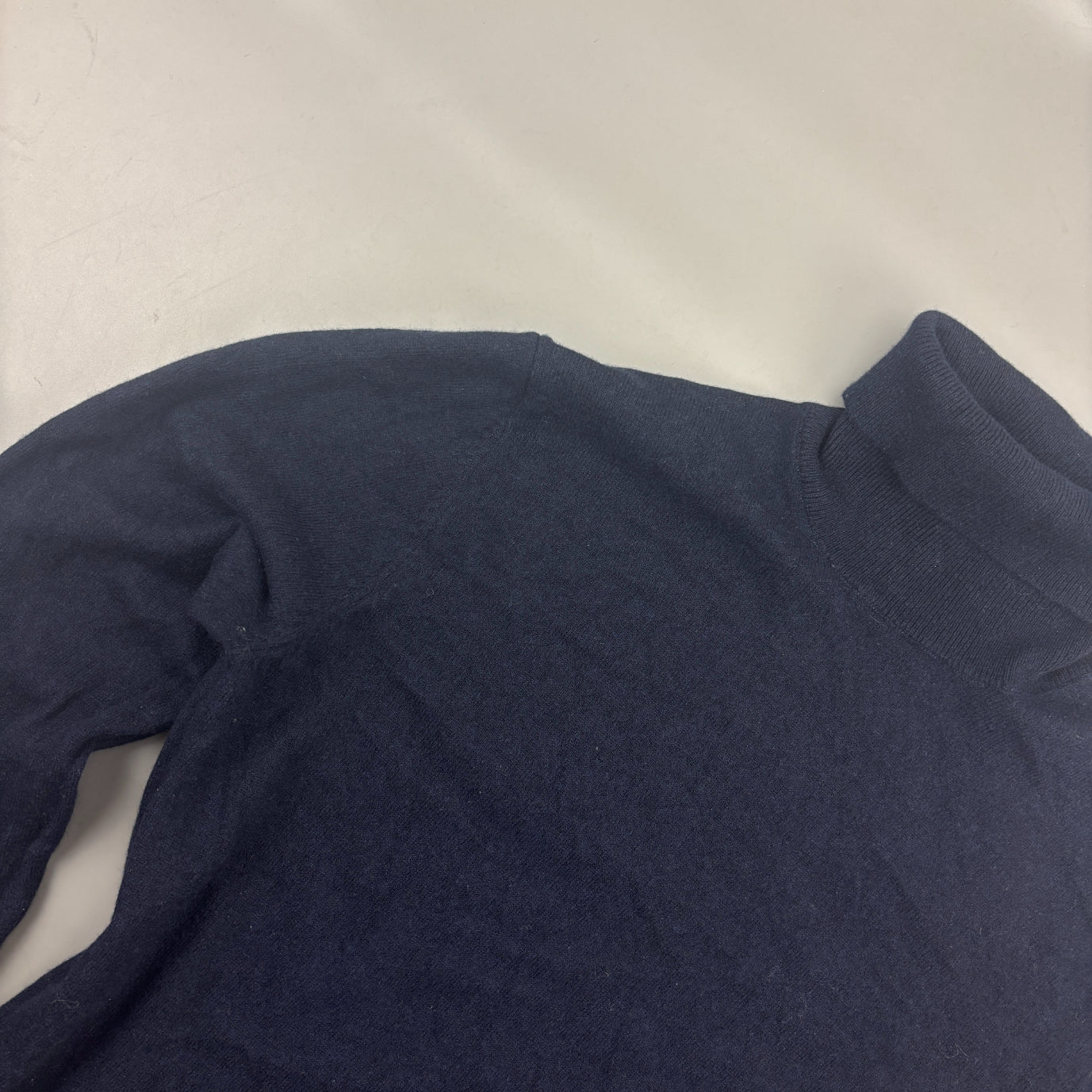 Navy Massimo Dutti Turtleneck - Women S - Very Good - Revaleur