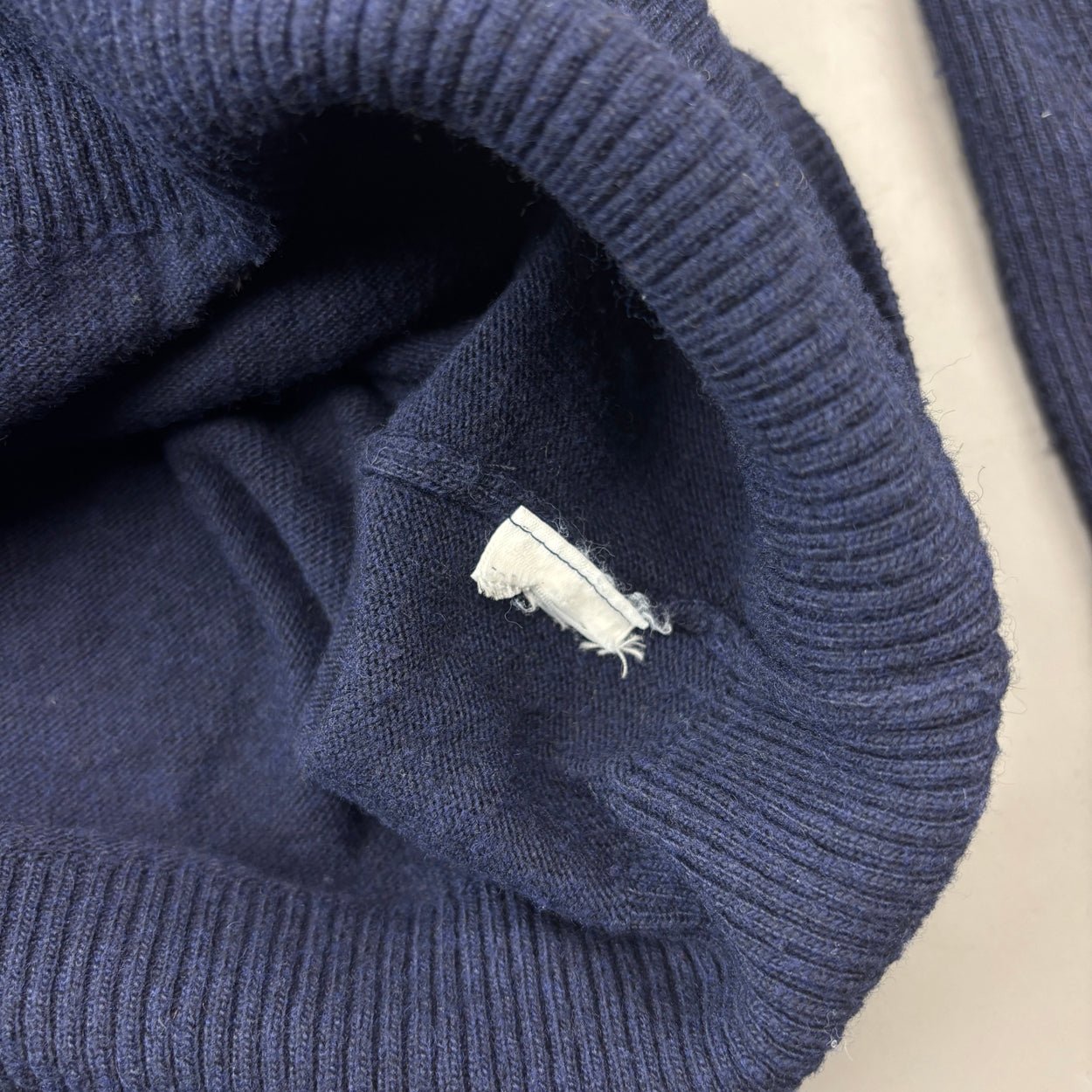 Navy Massimo Dutti Turtleneck - Women S - Very Good - Revaleur