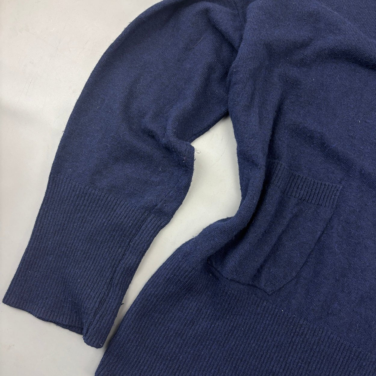 Navy Massimo Dutti Turtleneck - Women S - Very Good - Revaleur
