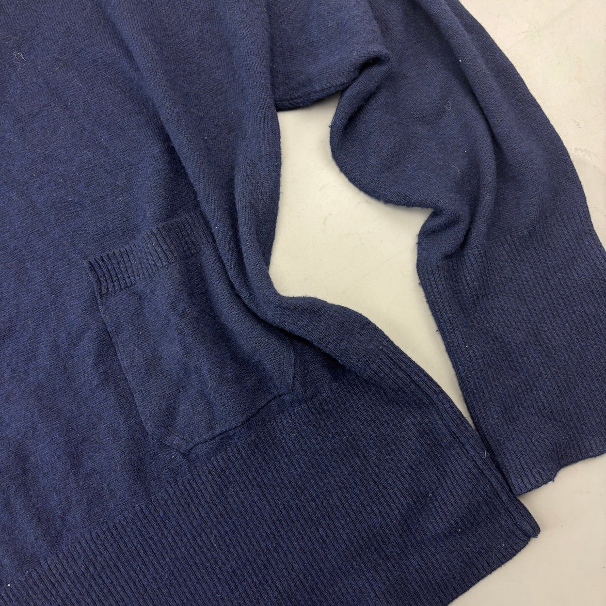 Navy Massimo Dutti Turtleneck - Women S - Very Good - Revaleur