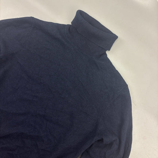 Navy Massimo Dutti Turtleneck - Women S - Very Good - Revaleur