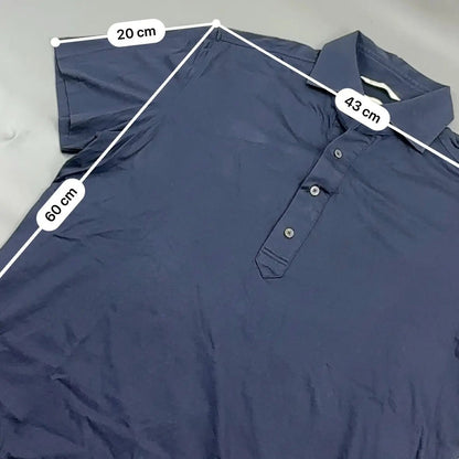 Navy Polo Shirt Suitsupply – L/W42 - Excellent Condition - Revaleur