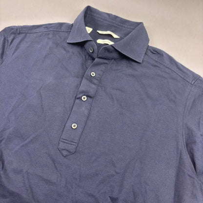 Navy Polo Shirt Suitsupply – L/W42 - Excellent Condition - Revaleur