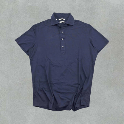 Navy Polo Shirt Suitsupply – L/W42 - Excellent Condition - Revaleur