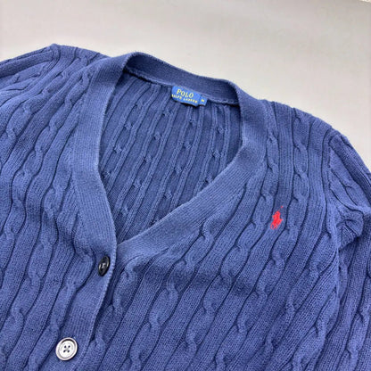 Navy Ralph Lauren Cardigan - M - Excellent Condition - Revaleur