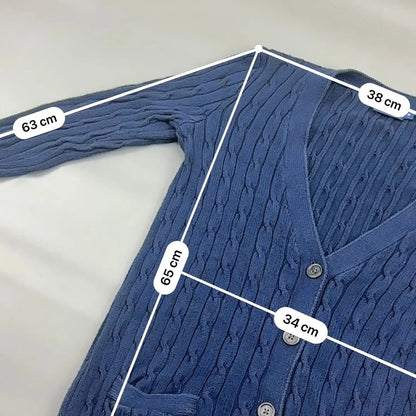 Navy Ralph Lauren Cardigan - M - New, Never Worn - Revaleur