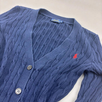 Navy Ralph Lauren Cardigan - M - New, Never Worn - Revaleur
