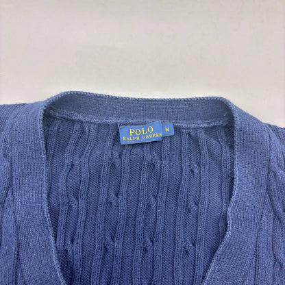 Navy Ralph Lauren Cardigan - M - New, Never Worn - Revaleur