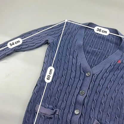 Navy Ralph Lauren Cardigan - S - Excellent Condition - Revaleur