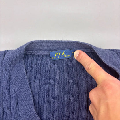 Navy Ralph Lauren Cardigan - S - Excellent Condition - Revaleur
