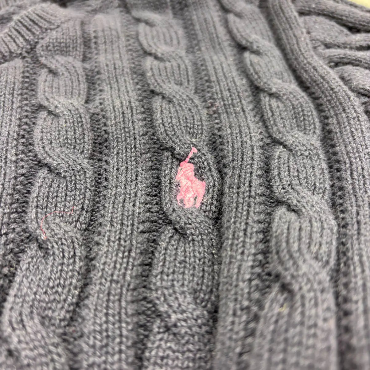 Navy Ralph Lauren Cardigan With Ruffle Hem - XL (Kids) - New, Never Worn - Revaleur