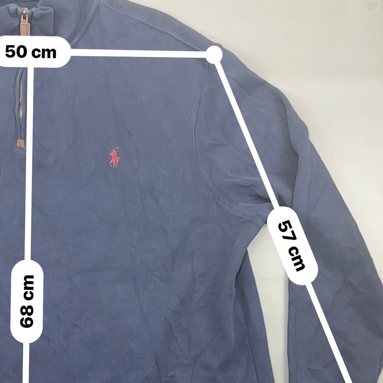 Navy Ralph Lauren Half Zip - Men XL - New - Revaleur