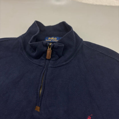Navy Ralph Lauren Half Zip - Men XL - New - Revaleur