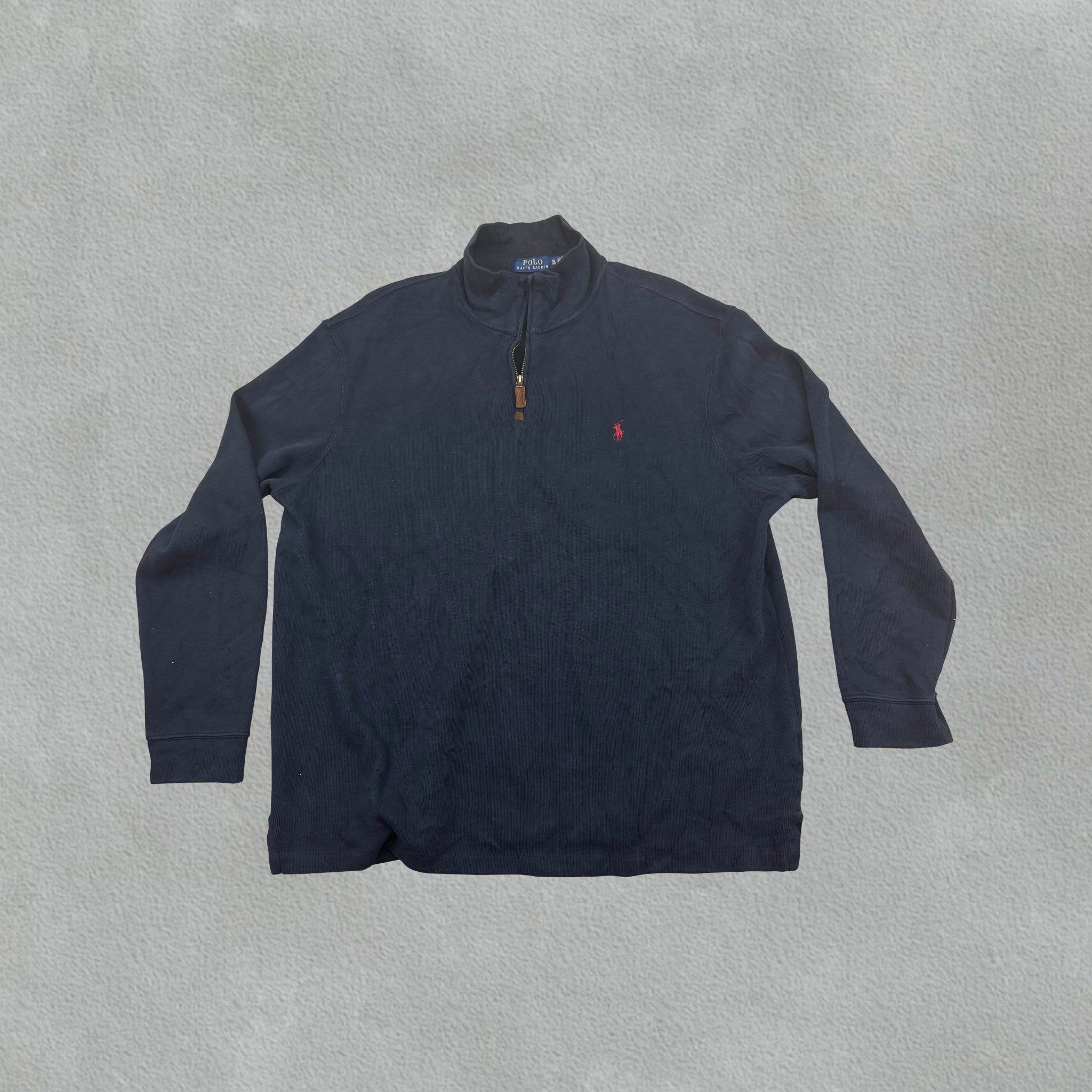 Navy Ralph Lauren Half Zip - Men XL - New - Revaleur