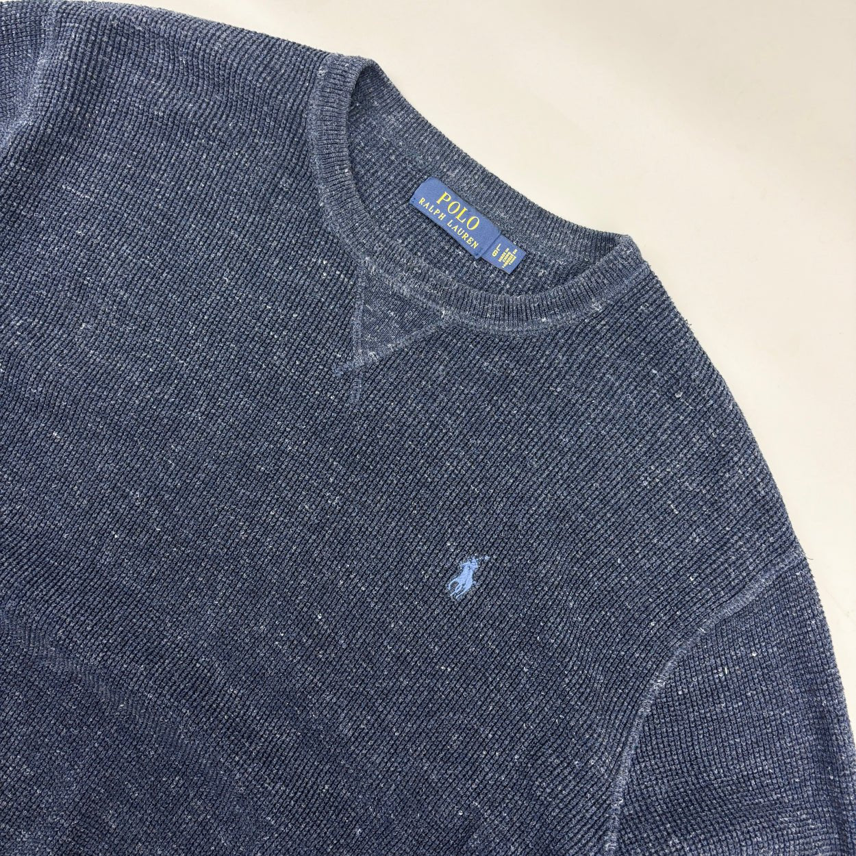 Navy Ralph Lauren Jumper - Men L - Very Good - Revaleur