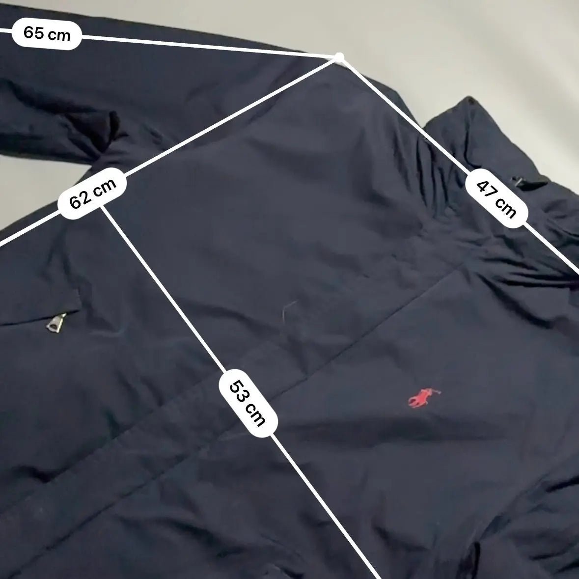 Navy Ralph Lauren Parka Jacket - M - Excellent Condition, Barely worn - Revaleur