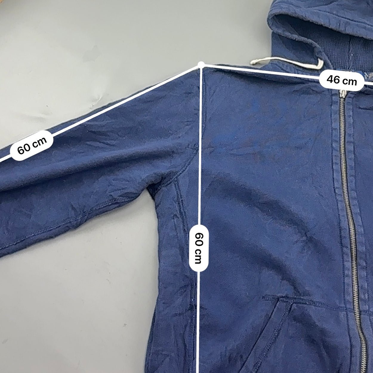 Navy Ralph Lauren Zip Vest - Men L - Very Good - Revaleur