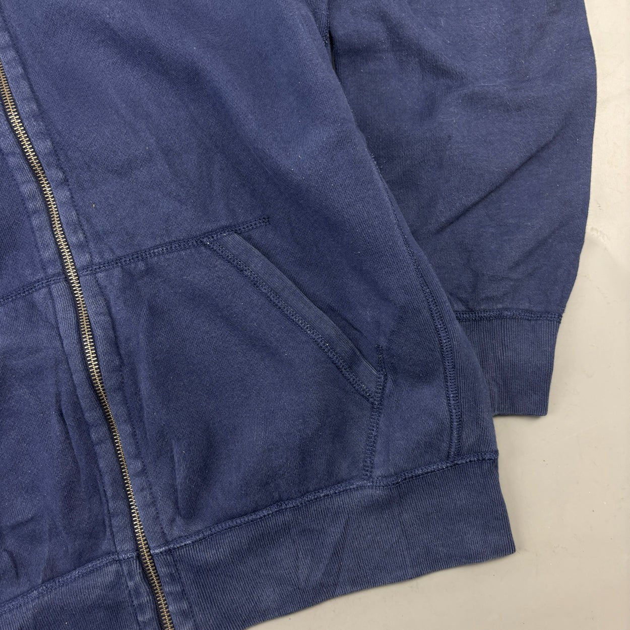 Navy Ralph Lauren Zip Vest - Men L - Very Good - Revaleur