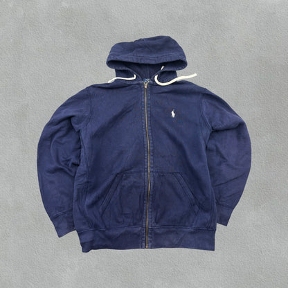Navy Ralph Lauren Zip Vest - Men L - Very Good - Revaleur