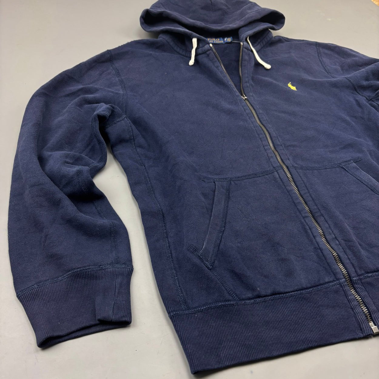 Navy Ralph Lauren Zip Vest - Men M - Very Good - Revaleur