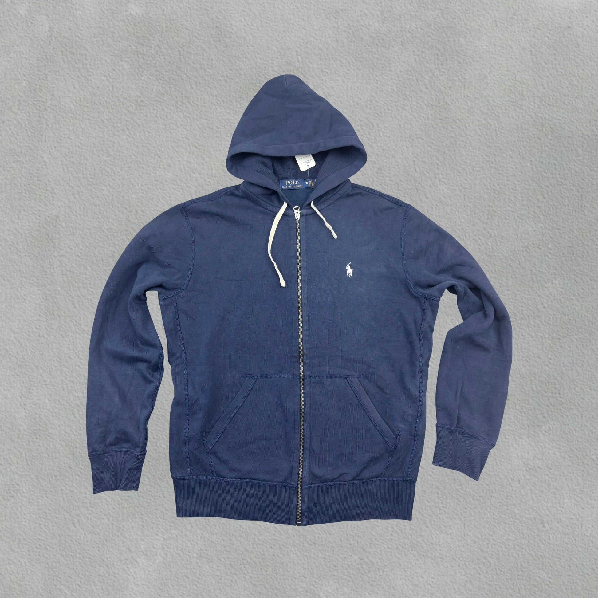 Navy Ralph Lauren Zip Vest - Men M - Very Good - Revaleur